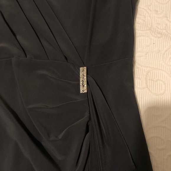 Charcoal Frank Lyman Dress size 6 - Picture 3 of 4